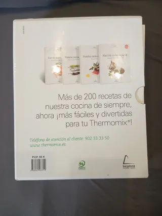 Pack 4 libros Thermomix
