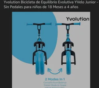 Bicicleta Yvolution Azul