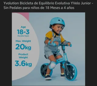 Bicicleta Yvolution Azul