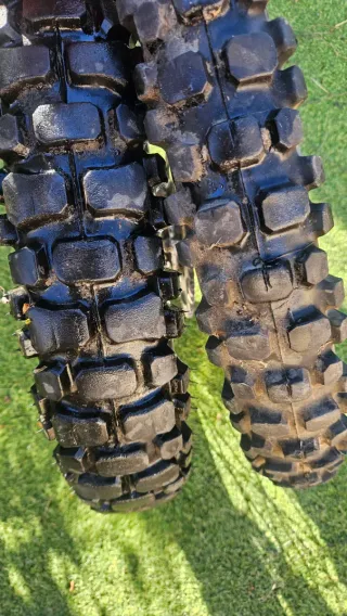 Ruedas Cross Derbi Cromadas