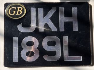 MATRICULA GRAN BRETAÑA Y FRANKFURT