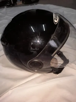 Casco Jet Negro