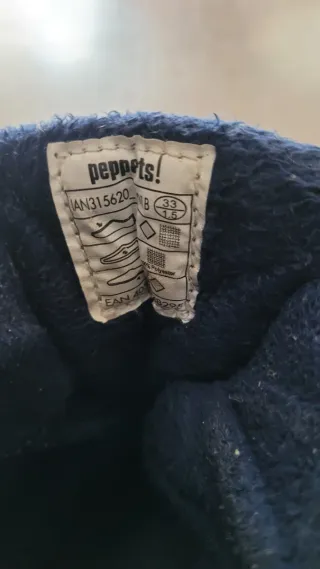 Botas Nieve Niño Talla 33 Azul