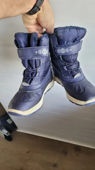 Botas Nieve Niño Talla 33 Azul