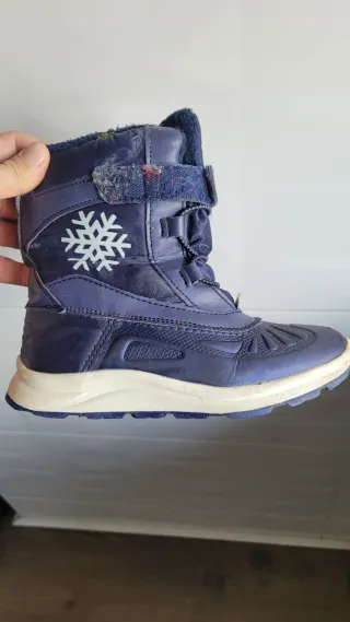 Botas Nieve Niño Talla 33 Azul