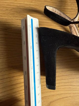 Sandalias Mary Paz Negras Talla 41