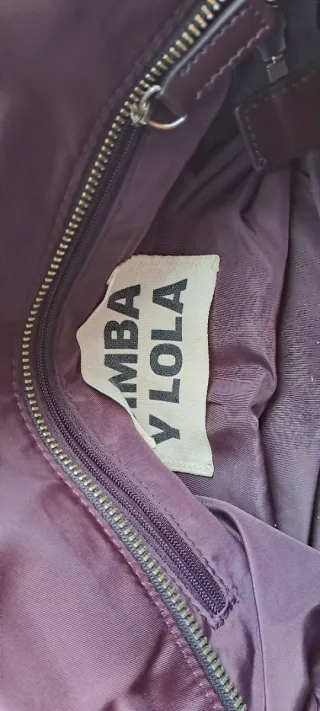 Bolso Bimba y Lola Morado Original Mediano