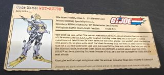 Figura GI Joe Traje de Neopreno Navy SEAL