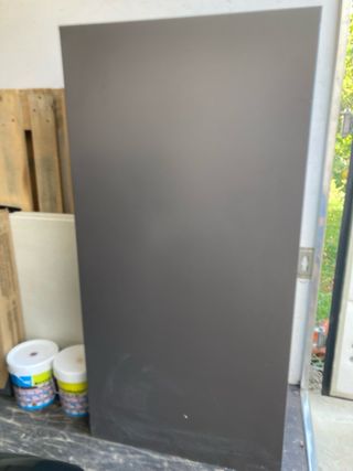 Cajonera metallica grigia con 4 cassetti