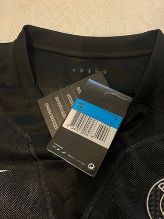 Camiseta PSG Negra Nike Talla M