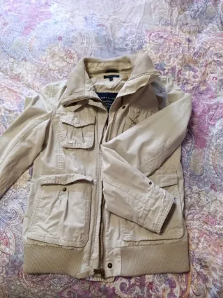 Cazadora Tommy Hilfiger Mujer Beige