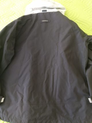 Chaqueta Tribord Vela Negra y Blanca