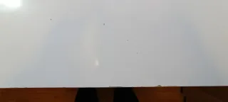 Escritorio Malm Ikea Blanco 140x65 cm