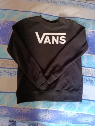 Sudadera Vans Negra Mujer