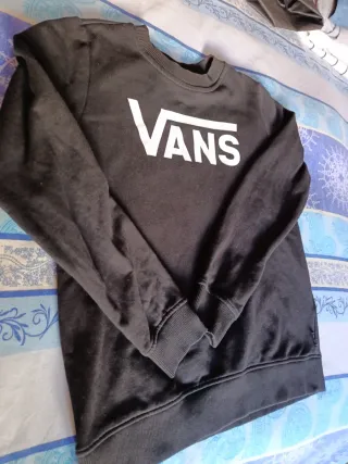 Sudadera Vans Negra Mujer