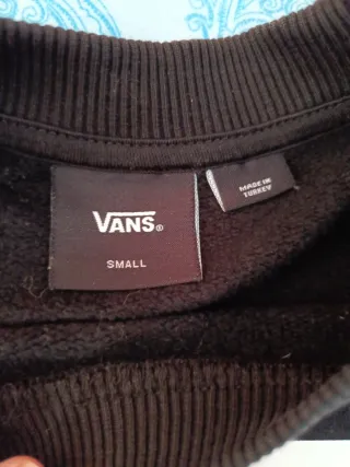 Sudadera Vans Negra Mujer