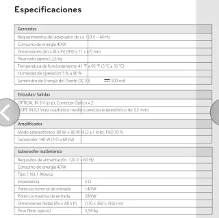 Barra Sonido LG NB3530A