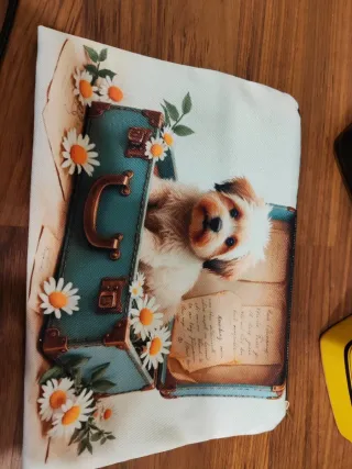 Neceser solidario estampado animales