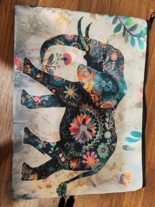 Neceser solidario estampado animales