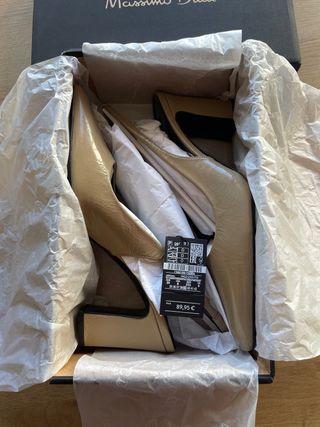 Zapatos Massimo Dutti Piel Talla 39