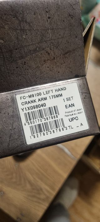 Biela izquierda XTR m9100-1 de 175mm