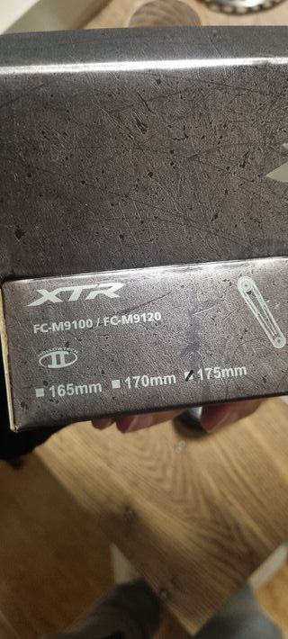 Biela izquierda XTR m9100-1 de 175mm