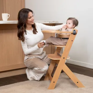 Trona KikkaBoo NORDY Madera Bebé Evolutiva