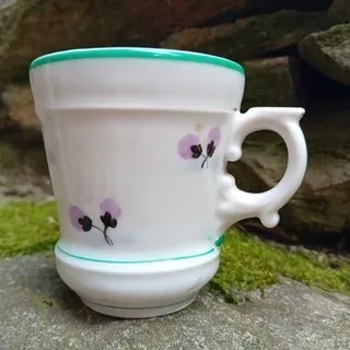 Antica tazza Brûlot per " caffè e ammazzacaffè "