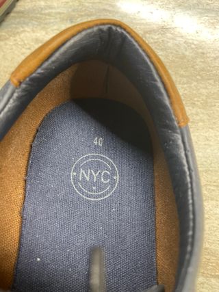 Zapatos de vestir hombre azul marino T40