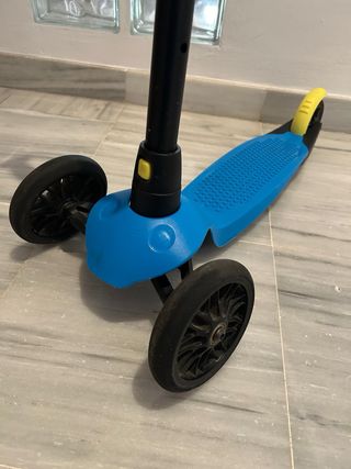 Patinete 3 Ruedas Infantil Azul