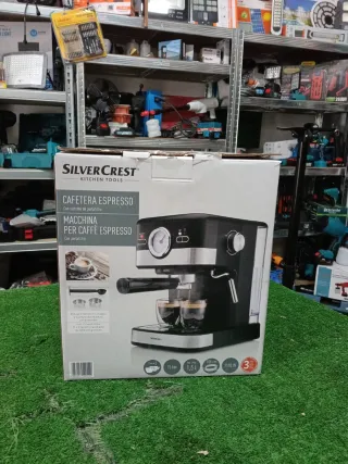SilverCrest Cafetera Espresso 1100W