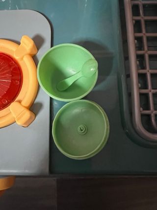 Cocinita Home Kitchen de Juguete con luces, sonido