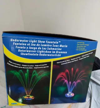 Fuente de Luz para Piscina AquaGlow