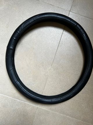 Funda para volante de coche negra