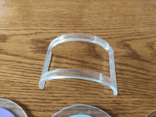 Posavasos redondos de colores con soporte