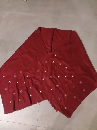Sciarpa - scialle maxi bordeaux