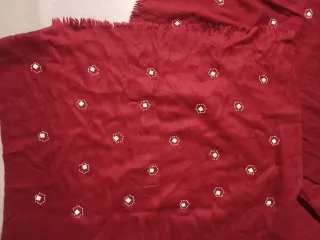 Sciarpa - scialle maxi bordeaux