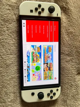 Nintendo Switch OLED Bianca - Molto curata + molto altro