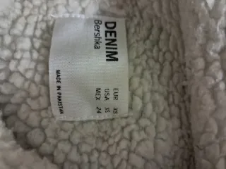 Cazadora vaquera mujer con borreguito.