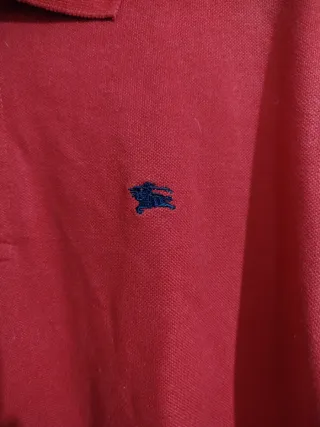 Polo Burberrys burdeos Talla M