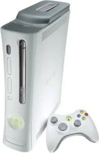 Consola Xbox 360 Blanca y Gris