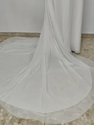 Vestido Novia Rosa Clará Modelo Cabana