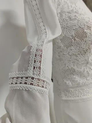 Vestido Novia Rosa Clará Modelo Cabana