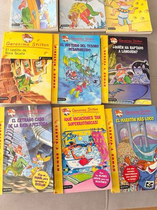 Libros infantiles geronimo stilton,