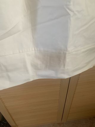 Vestido blanco con flores