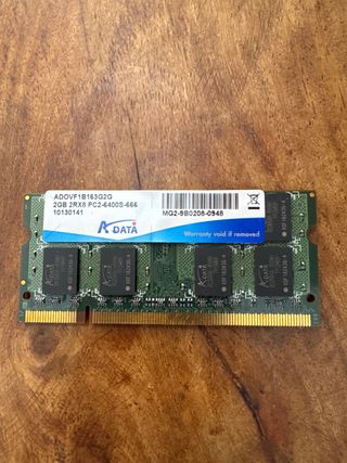 Memoria RAM ADATA 2GB DDR2 SODIMM