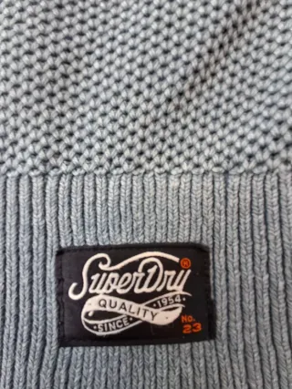 Maglia Superdry Uomo Cotone Grigia