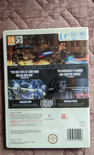 Pack Star Wars El Poder de la Fuerza 1 y 2 Wii
