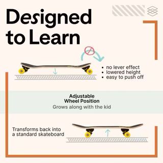 Monopatín evolutivo Decathlon (3-7 años)