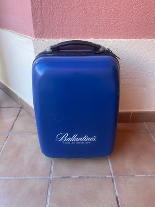 Maleta de viaje azul Ballantine's